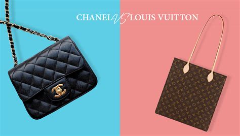 chanel vs louis vuitton bags